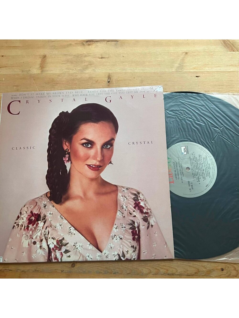 Crystal Gayle - Classic Crystal 33rpm VG+ VR19